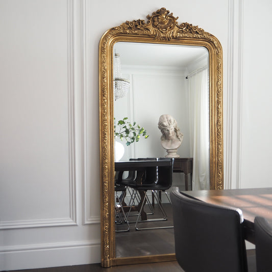 Kensington - Full Length Gold Ornate Mirror 196cm x 100cm