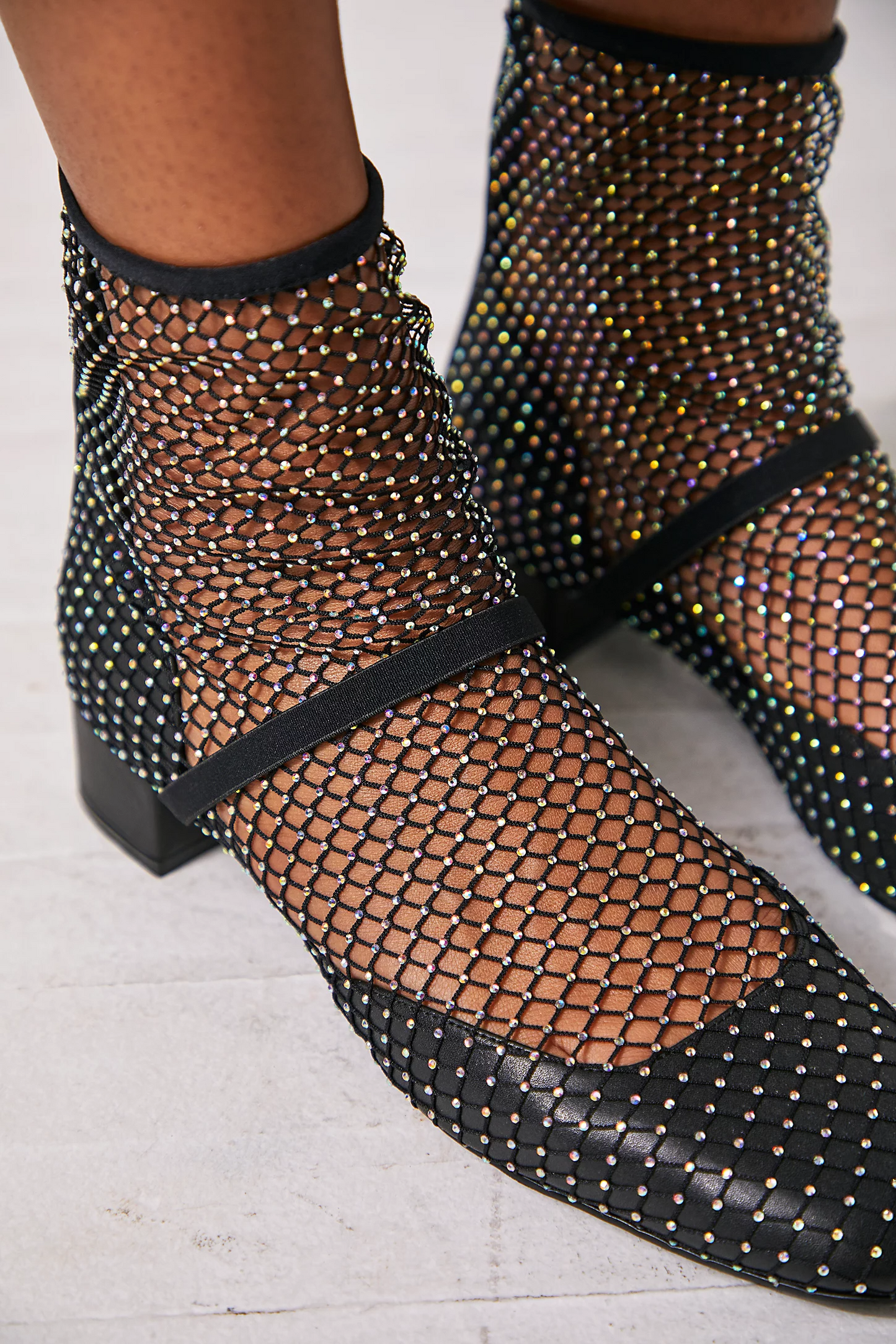 Magic Hour Mesh Heels