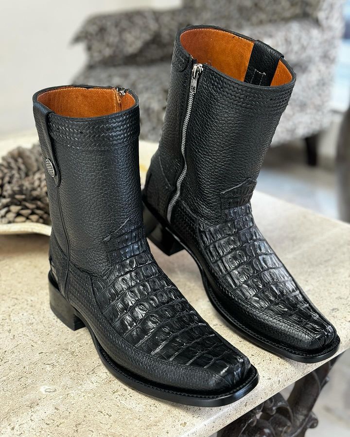 2024 Men's Purely Handcrafted Cowhide Boots