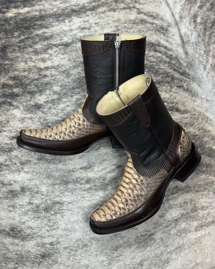 2024 Men's Purely Handcrafted Cowhide Boots