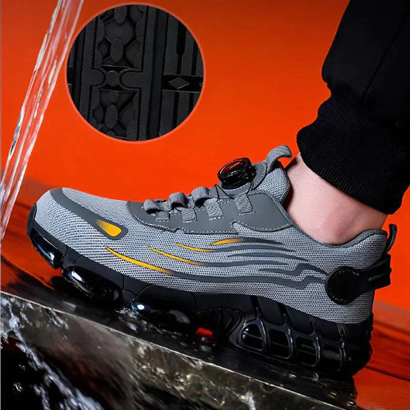 Men Lightweight Safety Outdoors Multifunction Factory Safety Shoes